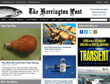 Tablet Screenshot of herringtonpost.com